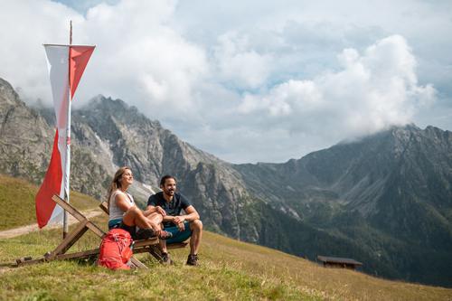 Almwanderung im Herbst