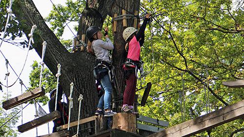 Percorso Corda Alta presso Merano